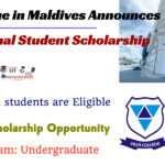 Villa College (Maldives) Offers International Student Scholarship