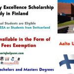 Aalto University Excellence Scholarship in Finland (Tuition Fee-Exemption)