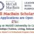 McCall MacBain Scholarships