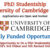 University of Cambridge PhD Studentship