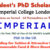 Imperial College London President’s PhD Scholarships